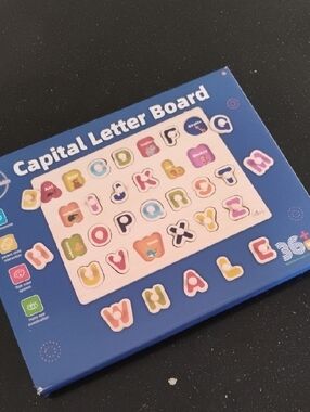 NEW Capital Letter Board
